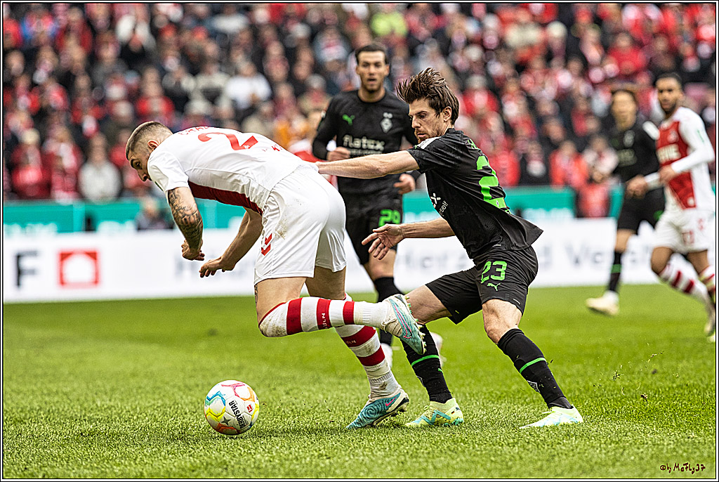 1. Fussball Bundesliga, 1.FC Koeln - Borussia Moenchengladbach, 02.04.2023