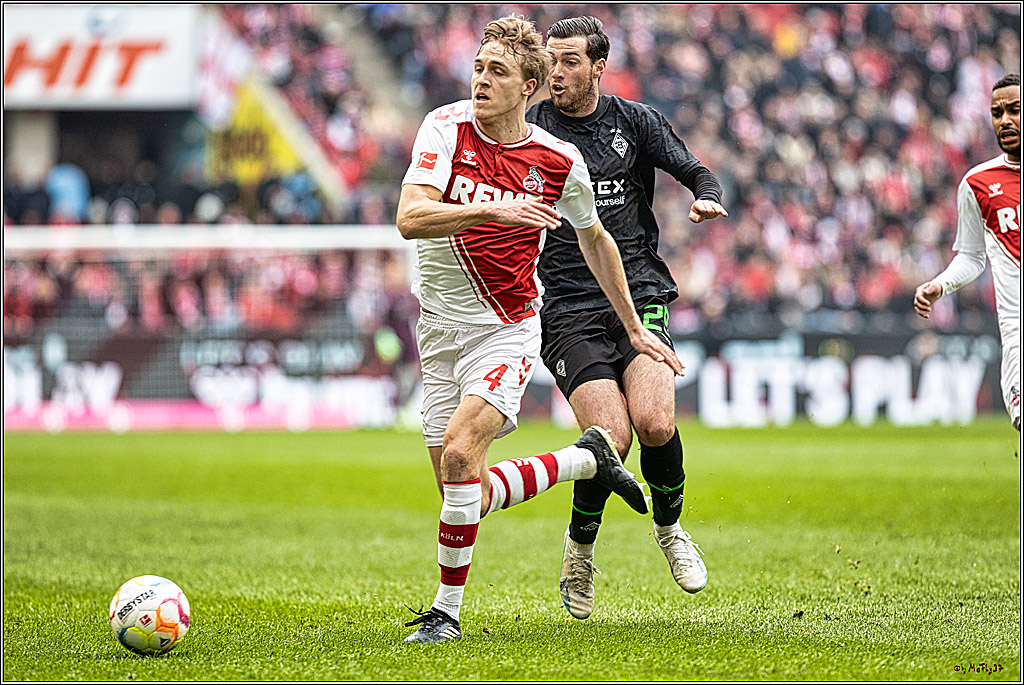 1. Fussball Bundesliga, 1.FC Koeln - Borussia Moenchengladbach, 02.04.2023
