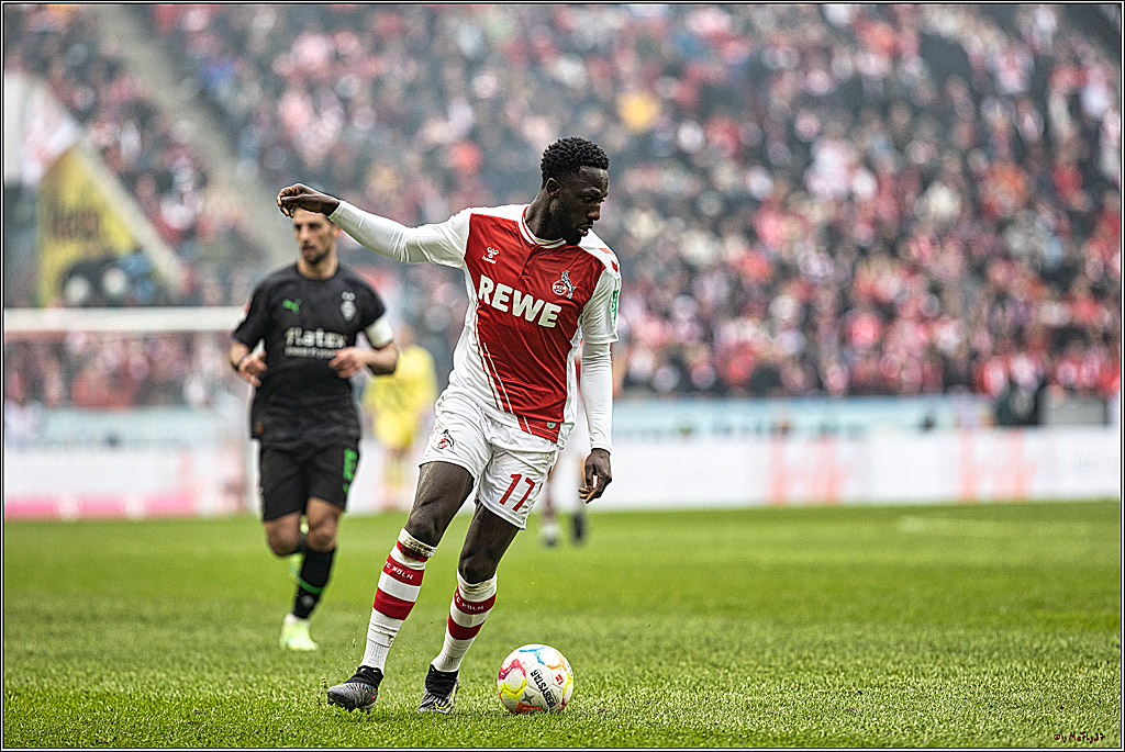 1. Fussball Bundesliga, 1.FC Koeln - Borussia Moenchengladbach, 02.04.2023