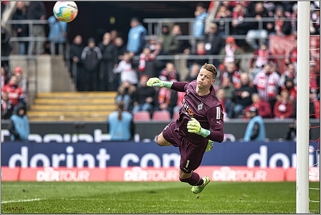 1. Fussball Bundesliga, 1.FC Koeln - Borussia Moenchengladbach, 02.04.2023