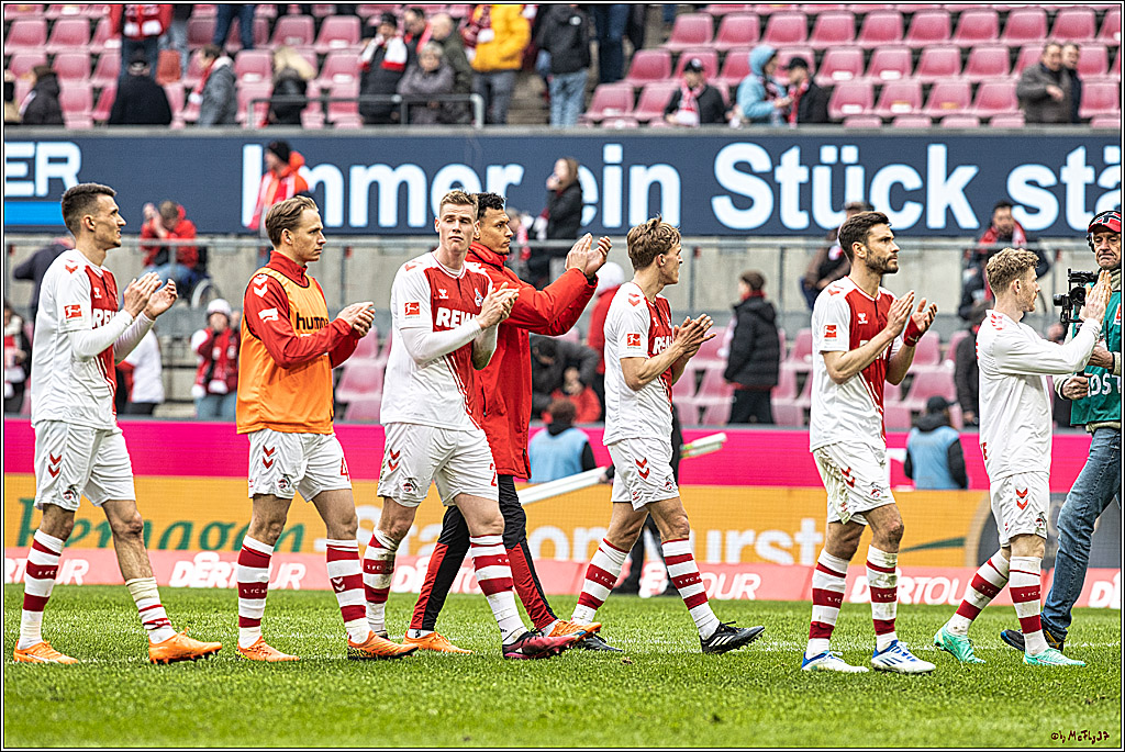 1. Fussball Bundesliga, 1.FC Koeln - Borussia Moenchengladbach, 02.04.2023