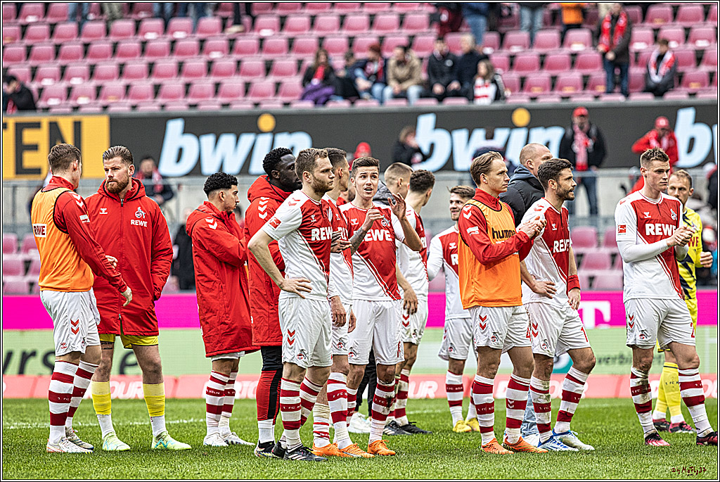 1. Fussball Bundesliga, 1.FC Koeln - Borussia Moenchengladbach, 02.04.2023