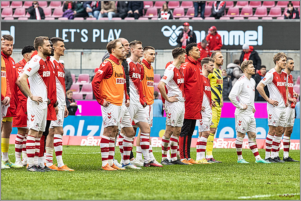 1. Fussball Bundesliga, 1.FC Koeln - Borussia Moenchengladbach, 02.04.2023