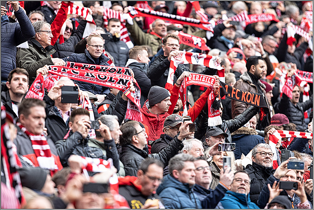 1. Fussball Bundesliga, 1.FC Koeln - Borussia Moenchengladbach, 02.04.2023