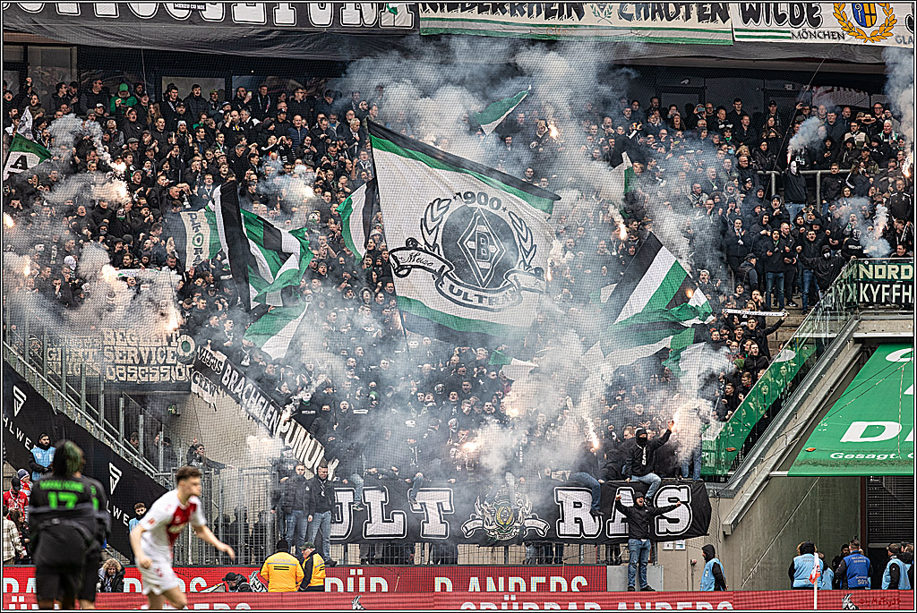 1. Fussball Bundesliga, 1.FC Koeln - Borussia Moenchengladbach, 02.04.2023