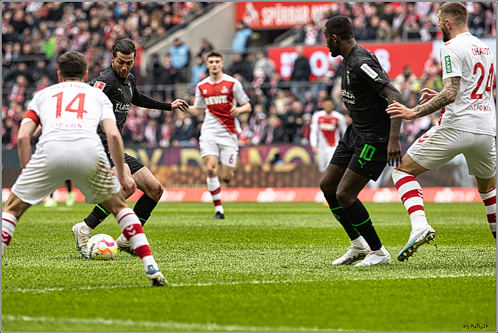 1. Fussball Bundesliga, 1.FC Koeln - Borussia Moenchengladbach, 02.04.2023