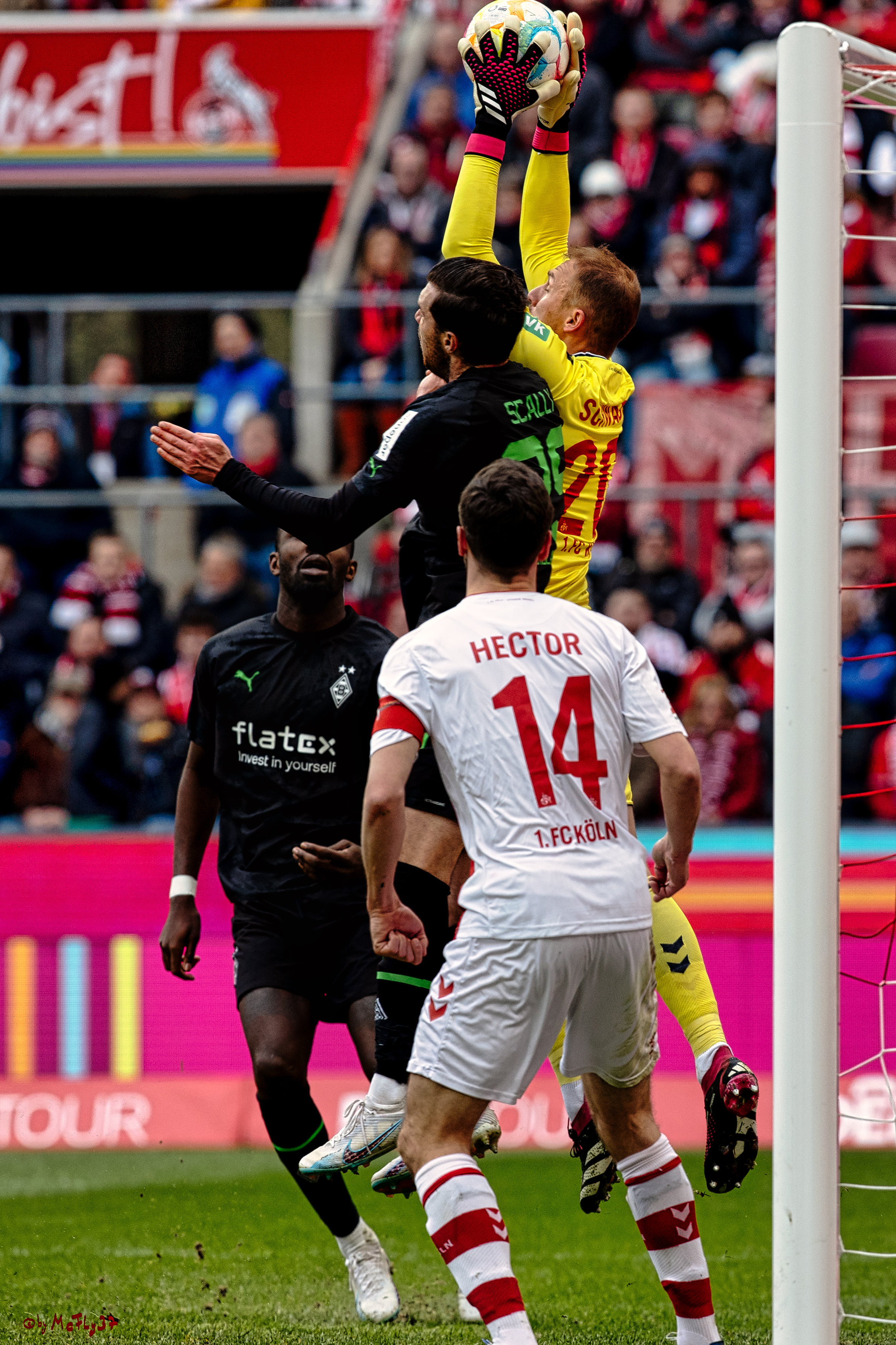 1. Fussball Bundesliga, 1.FC Koeln - Borussia Moenchengladbach, 02.04.2023