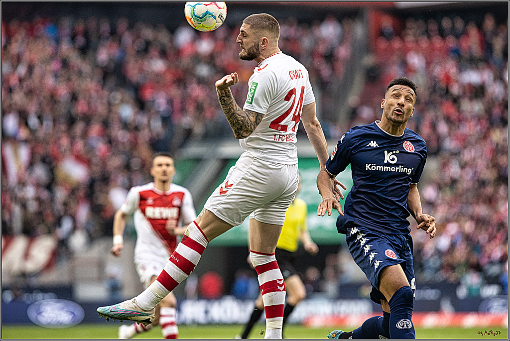 1. Fussball Bundesliga, 1.FC Koeln - 1.FSV Mainz 05 , 15.04.2023