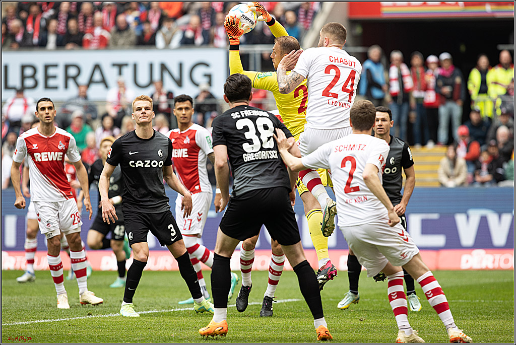 1. Fussball Bundesliga, 1.FC Koeln - SC Freiburg, 29.04.2023