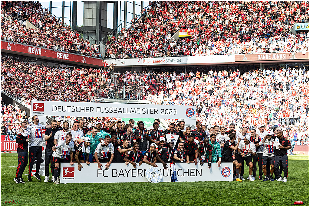 1. Fussball Bundesliga, 1.FC Koeln - FC Bayern Muenchen, 27.05.2023