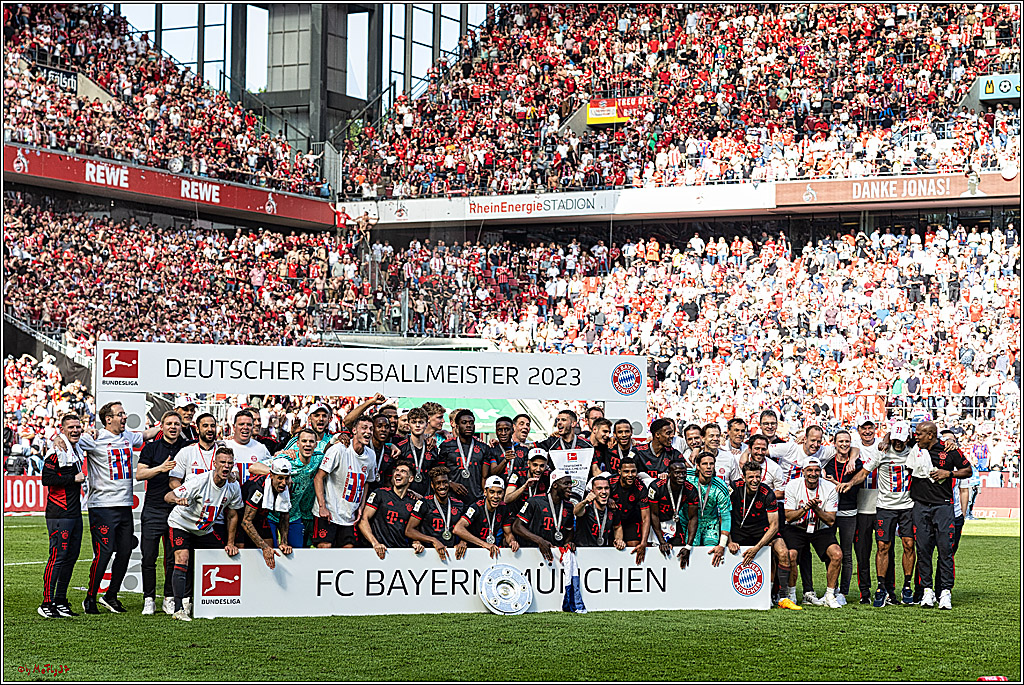 1. Fussball Bundesliga, 1.FC Koeln - FC Bayern Muenchen, 27.05.2023