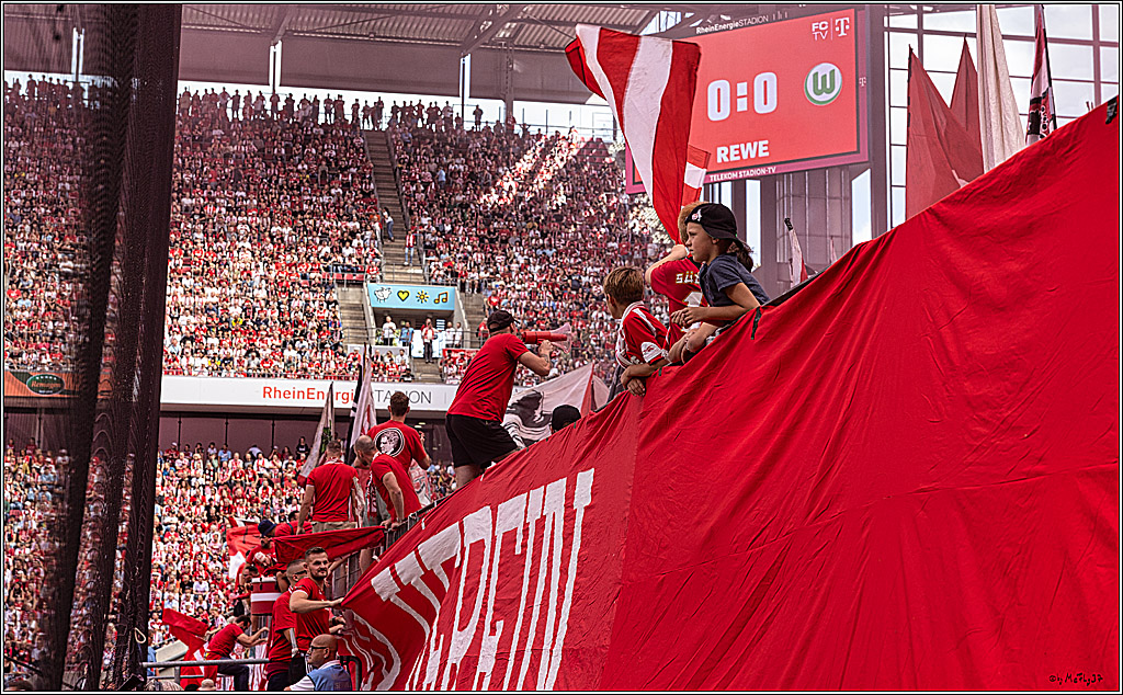 1. Fussball Bundesliga, 1.FC Koeln - VFL Wolfsburg, 26.08.2023