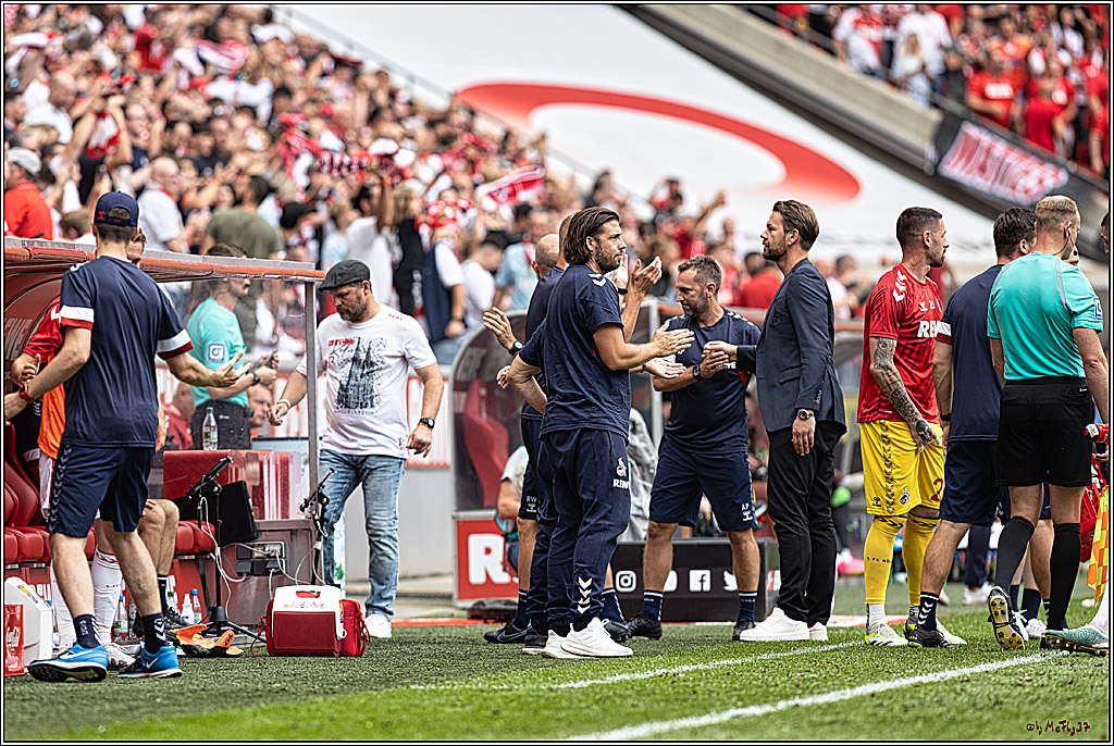 1. Fussball Bundesliga, 1.FC Koeln - VFL Wolfsburg, 26.08.2023
