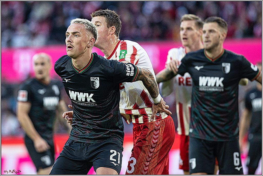 1. Fussball Bundesliga, 1.FC Koeln - FC Augsburg, 04.11.2023