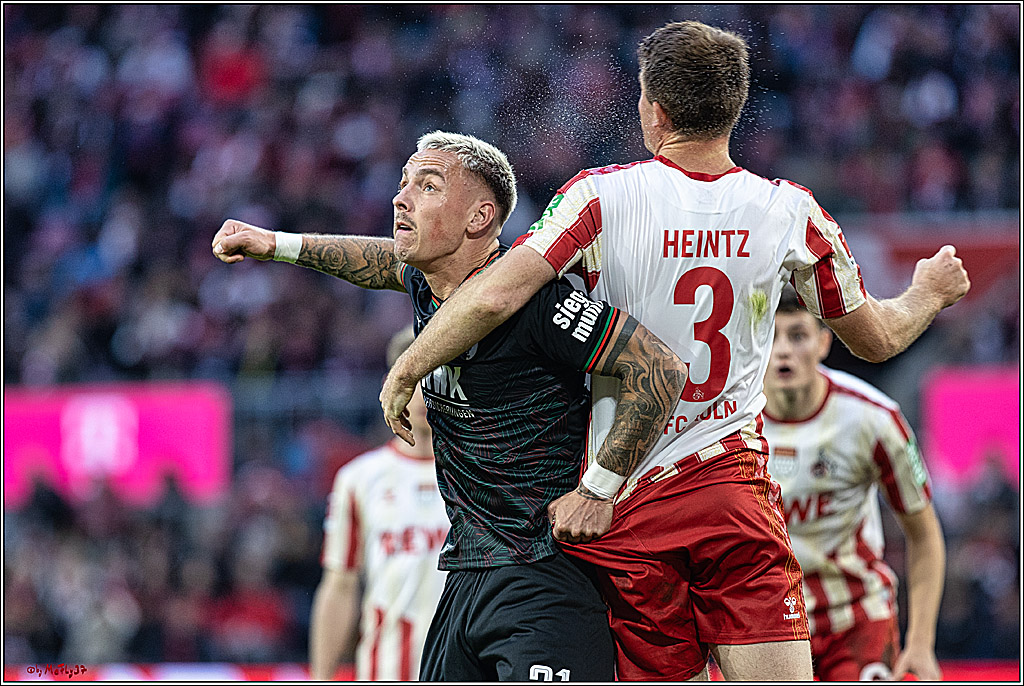 1. Fussball Bundesliga, 1.FC Koeln - FC Augsburg, 04.11.2023