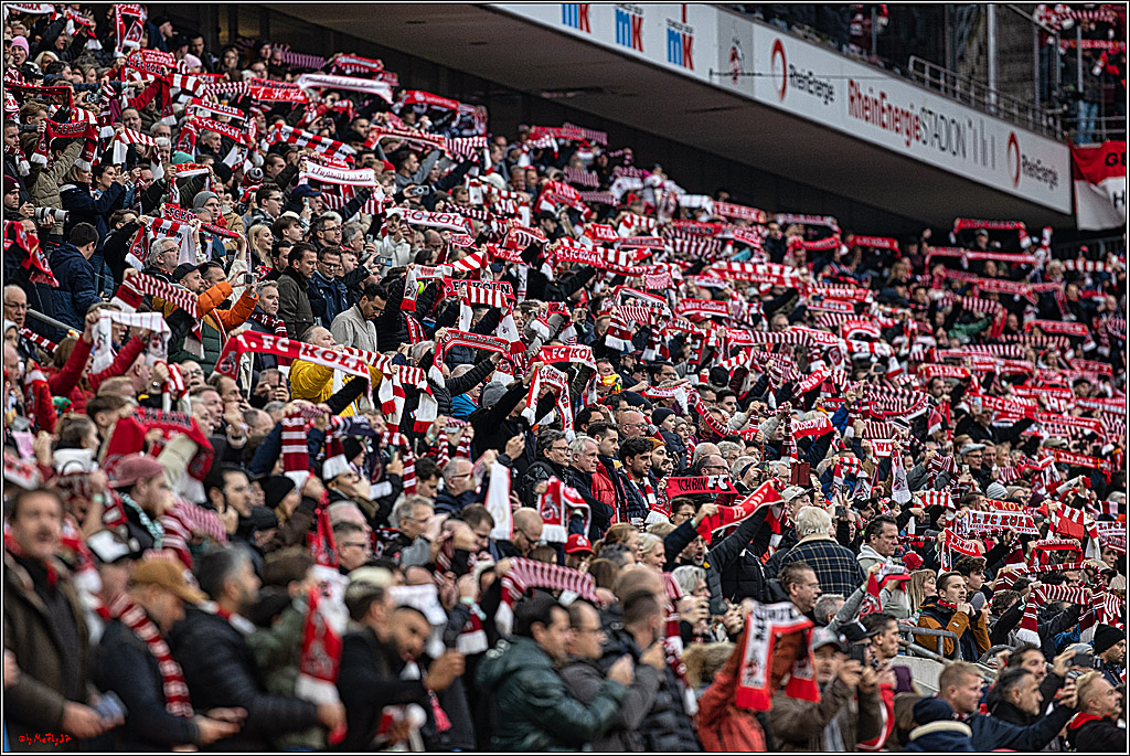 1. Fussball Bundesliga, 1.FC Koeln - FC Augsburg, 04.11.2023