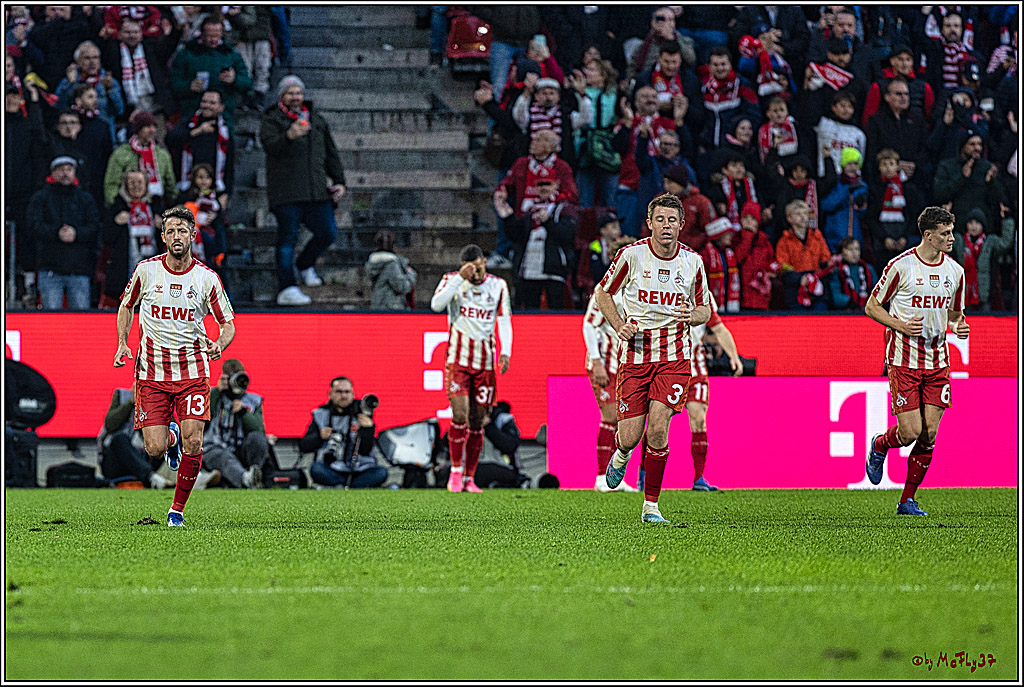 1. Fussball Bundesliga, 1.FC Koeln - FC Augsburg, 04.11.2023