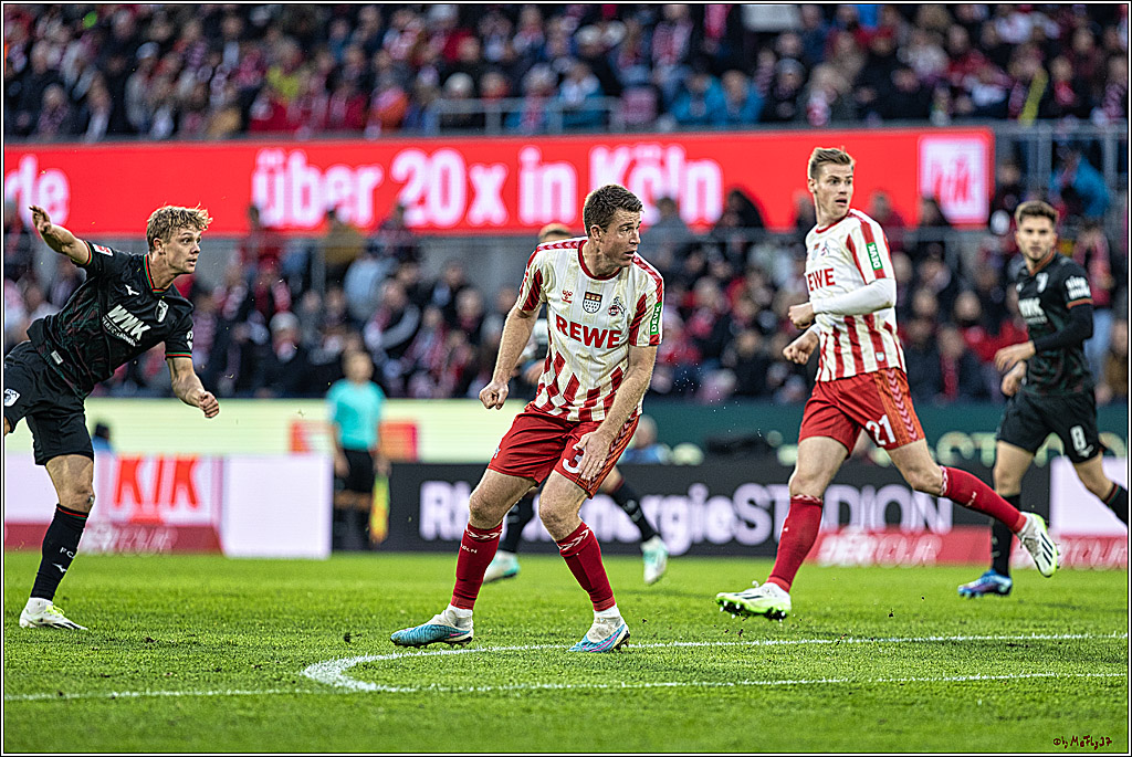 1. Fussball Bundesliga, 1.FC Koeln - FC Augsburg, 04.11.2023