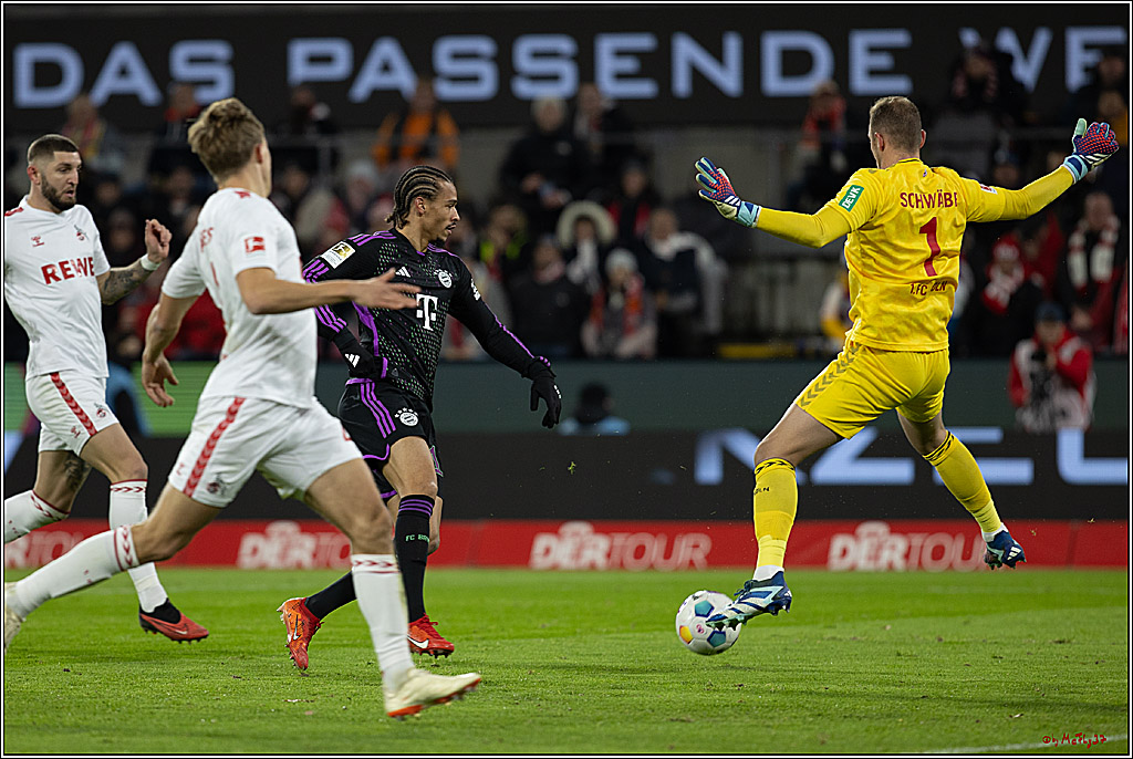 1. Fussball Bundesliga, 1.FC Köln - FC Bayern München, 24.11.2023