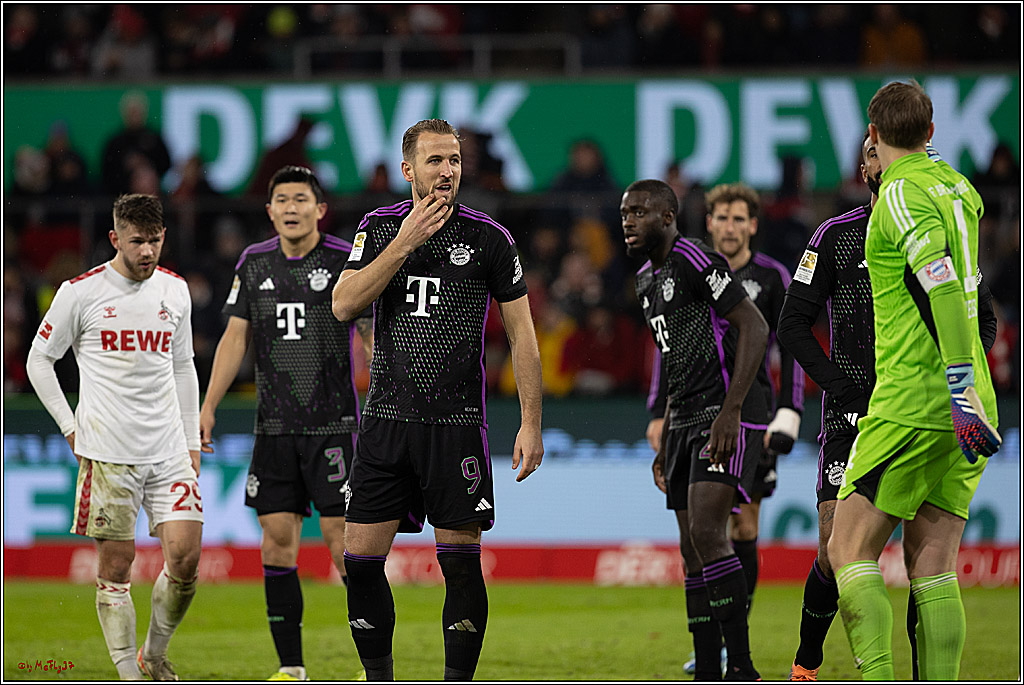 1. Fussball Bundesliga, 1.FC Köln - FC Bayern München, 24.11.2023