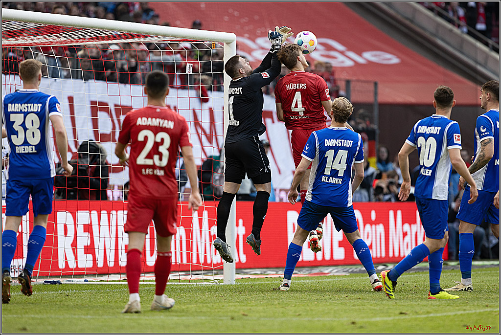 1. Fussball Bundesliga, 1.FC Köln - SV Darmstadt 98, 20.04.2024