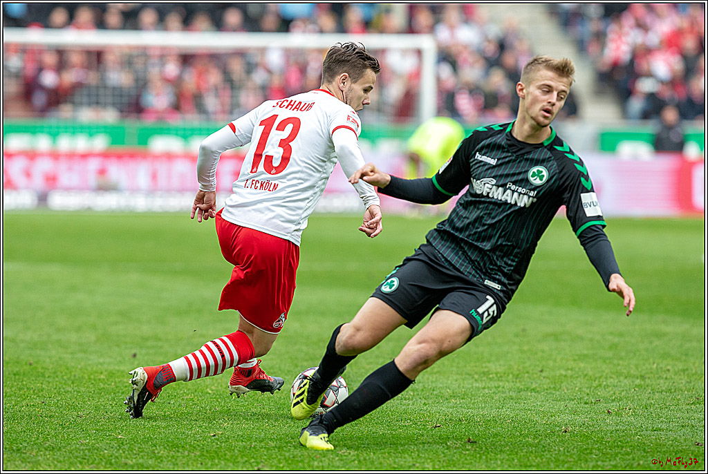 Fussball 2.Bundesliga, 1.FC Koeln - SpVgg Greuther Fuerth, 01.12.2018