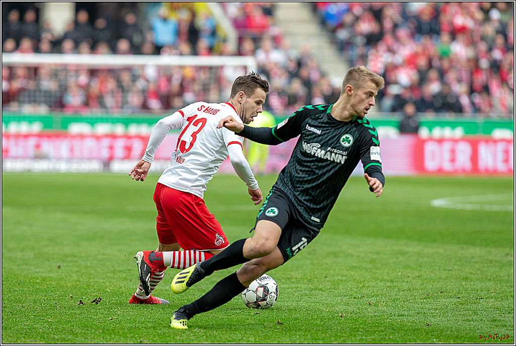 Fussball 2.Bundesliga, 1.FC Koeln - SpVgg Greuther Fuerth, 01.12.2018