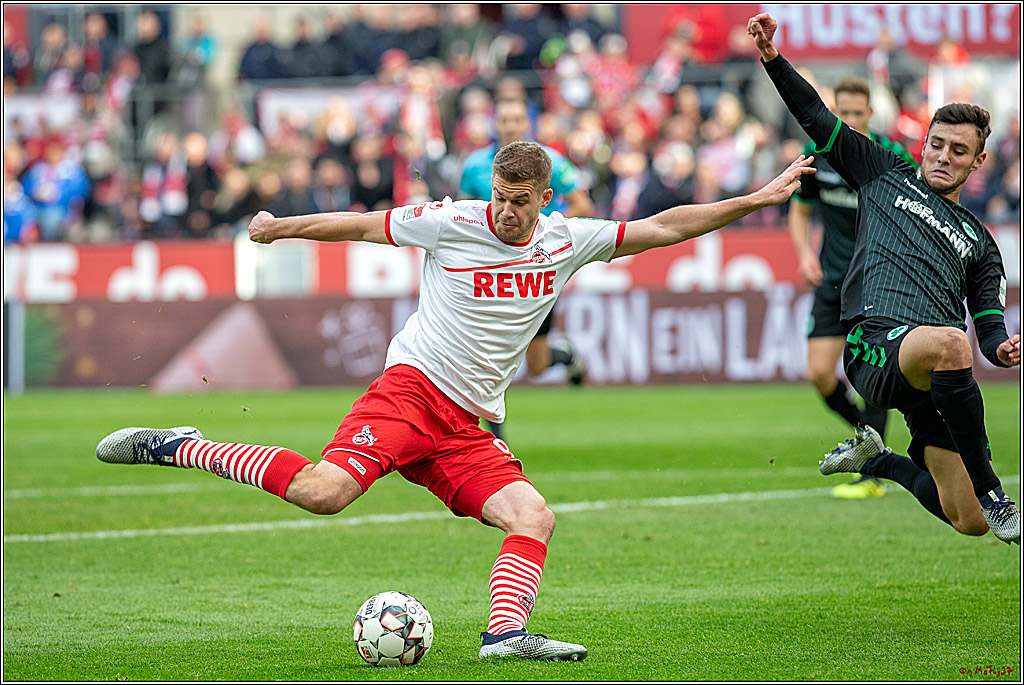 Fussball 2.Bundesliga, 1.FC Koeln - SpVgg Greuther Fuerth, 01.12.2018