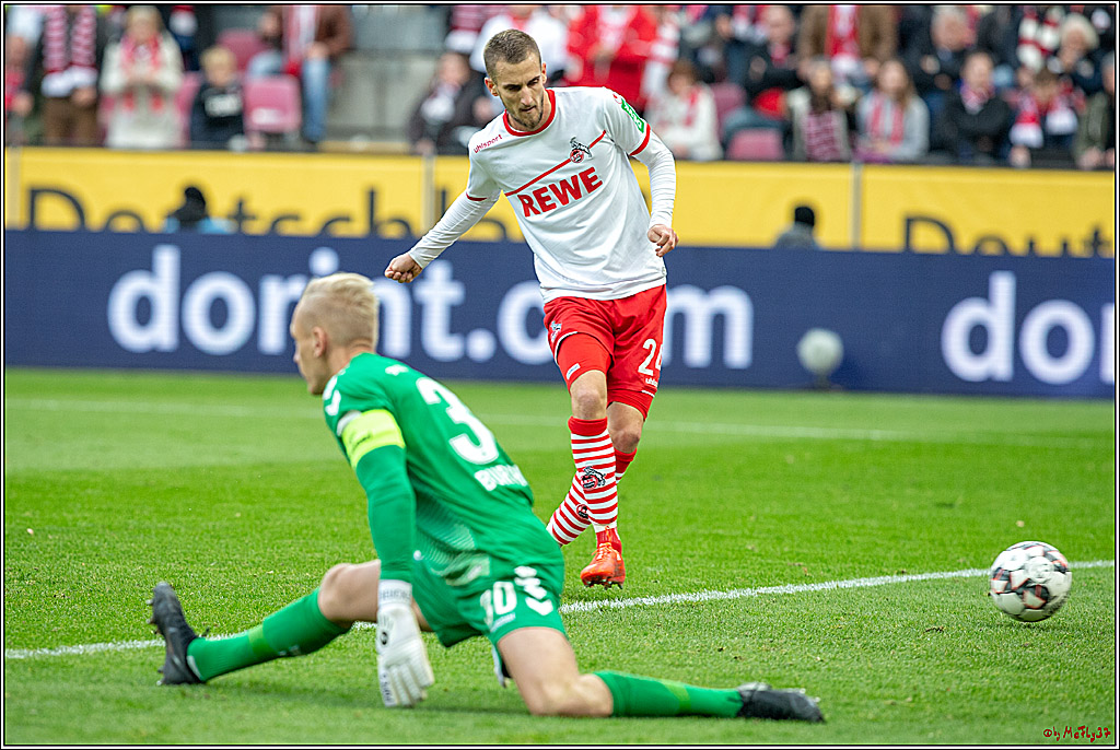 Fussball 2.Bundesliga, 1.FC Koeln - SpVgg Greuther Fuerth, 01.12.2018