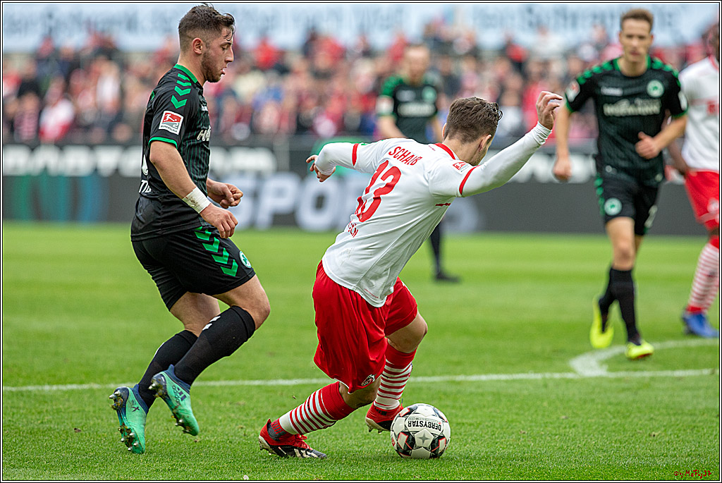Fussball 2.Bundesliga, 1.FC Koeln - SpVgg Greuther Fuerth, 01.12.2018