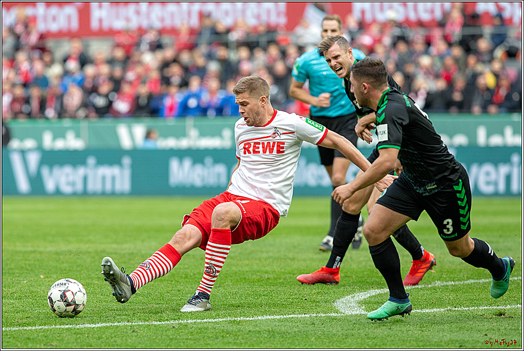 Fussball 2.Bundesliga, 1.FC Koeln - SpVgg Greuther Fuerth, 01.12.2018