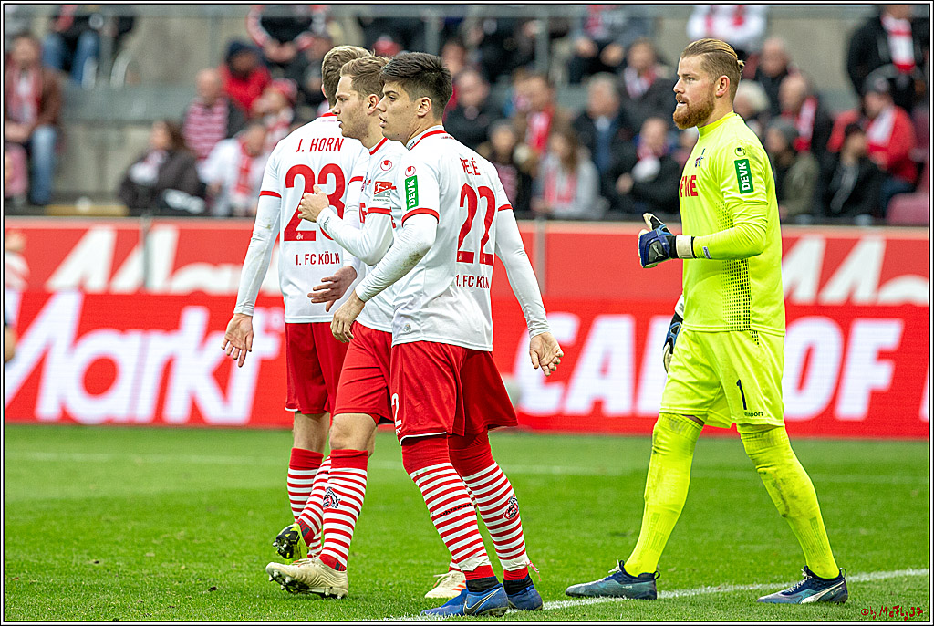 Fussball 2.Bundesliga, 1.FC Koeln - SpVgg Greuther Fuerth, 01.12.2018