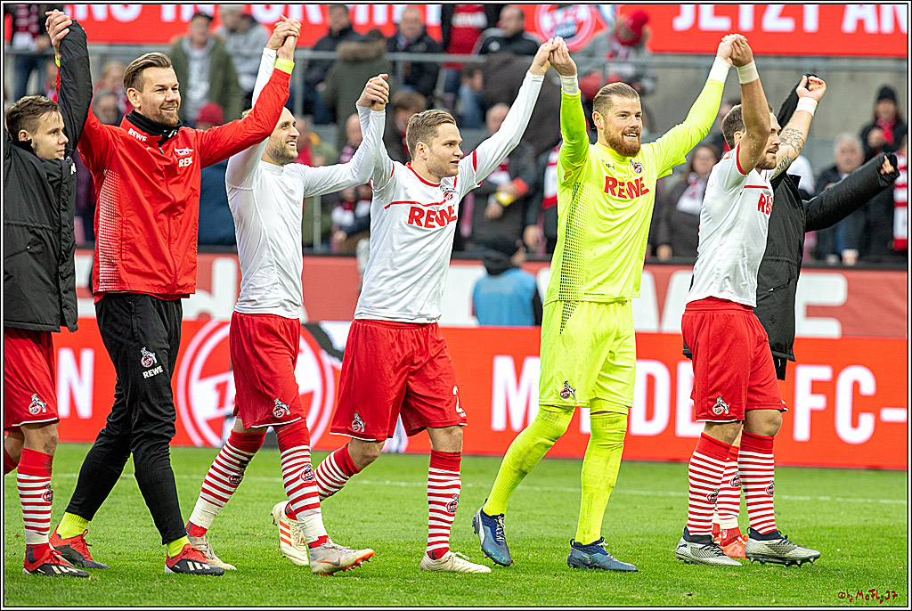 Fussball 2.Bundesliga, 1.FC Koeln - SpVgg Greuther Fuerth, 01.12.2018