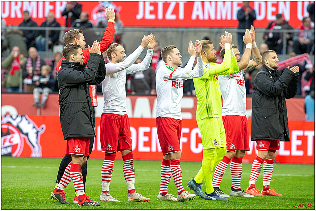 Fussball 2.Bundesliga, 1.FC Koeln - SpVgg Greuther Fuerth, 01.12.2018