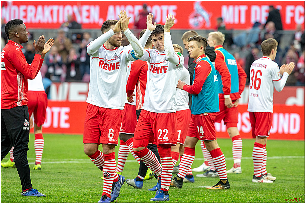 Fussball 2.Bundesliga, 1.FC Koeln - SpVgg Greuther Fuerth, 01.12.2018