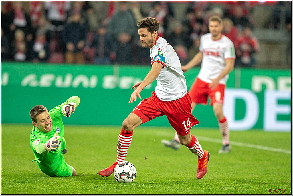 Fussball 2.Bundesliga, 1.FC Koeln - 1.FC Magdeburg, 17.12.2018