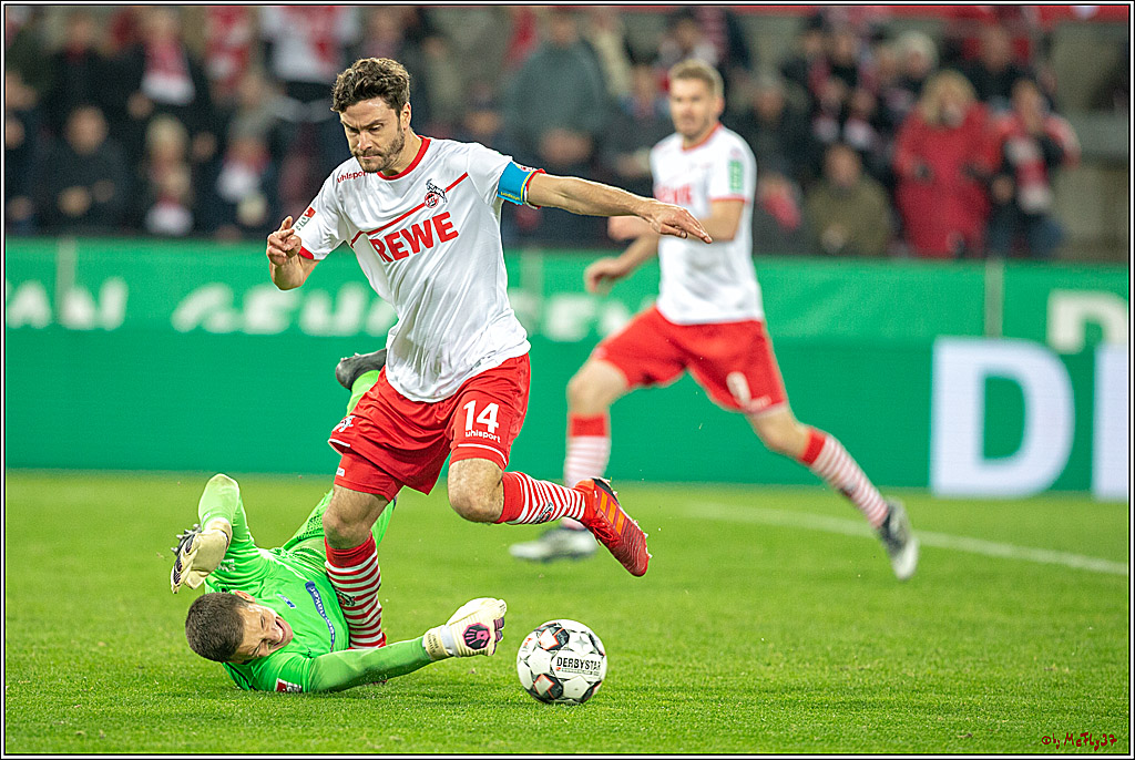 Fussball 2.Bundesliga, 1.FC Koeln - 1.FC Magdeburg, 17.12.2018