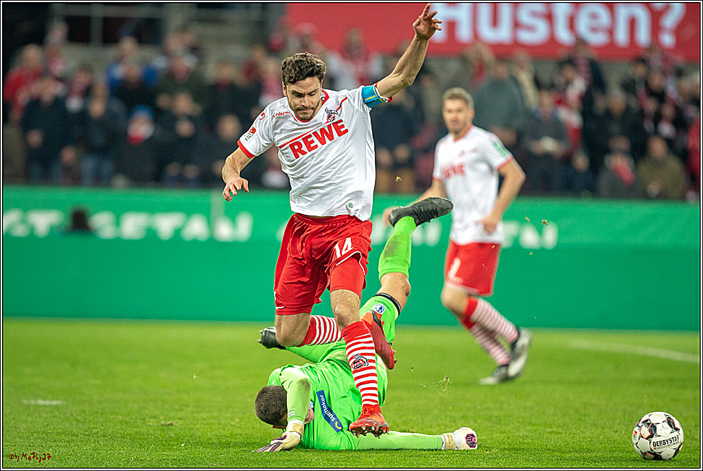 Fussball 2.Bundesliga, 1.FC Koeln - 1.FC Magdeburg, 17.12.2018