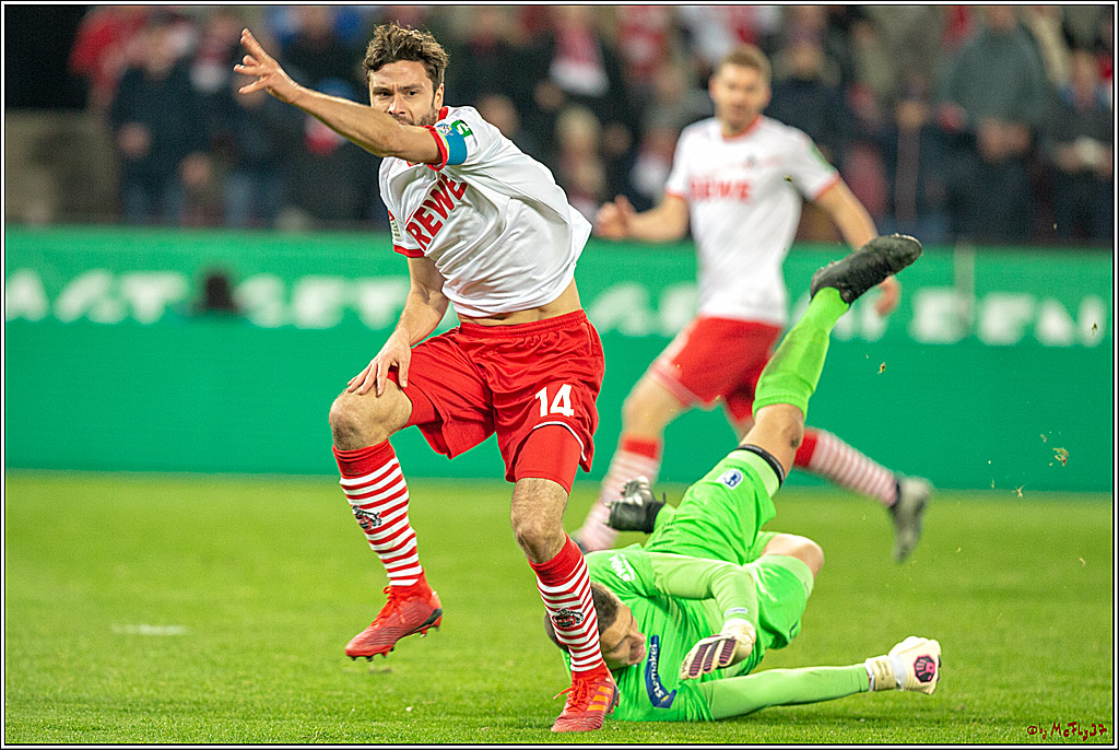 Fussball 2.Bundesliga, 1.FC Koeln - 1.FC Magdeburg, 17.12.2018