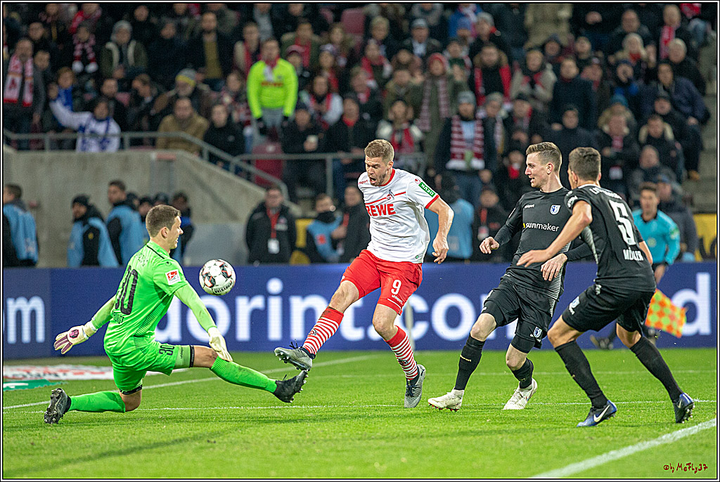 Fussball 2.Bundesliga, 1.FC Koeln - 1.FC Magdeburg, 17.12.2018