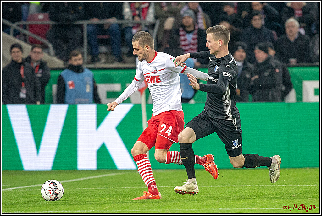 Fussball 2.Bundesliga, 1.FC Koeln - 1.FC Magdeburg, 17.12.2018