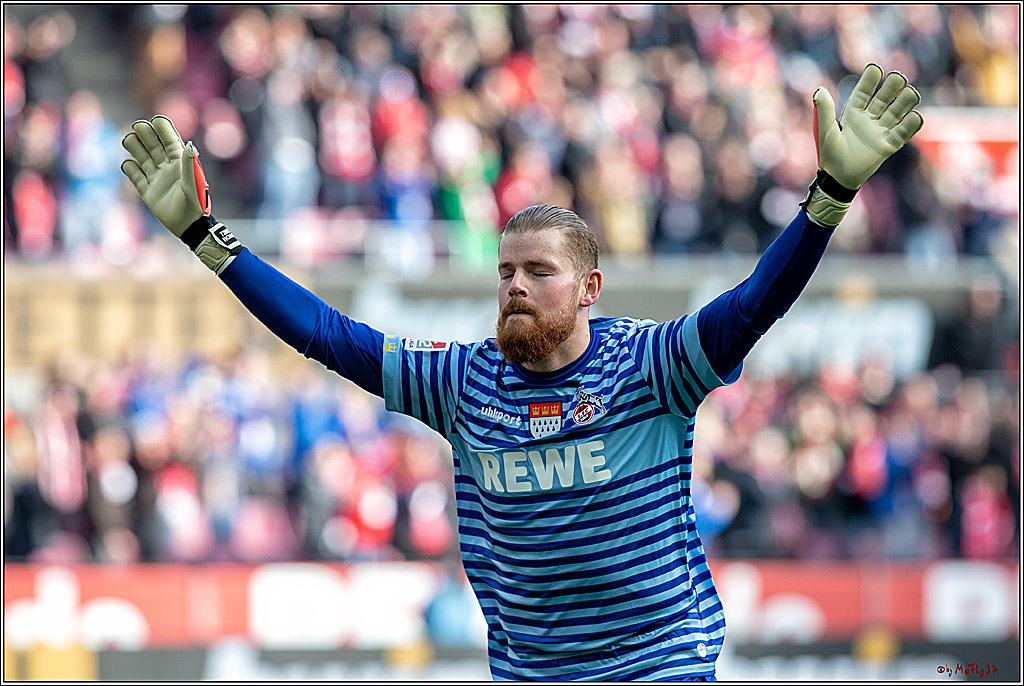 Fussball 2.Bundesliga, 1.FC Koeln - SV Sandhausen 1916, 23.02.2019
