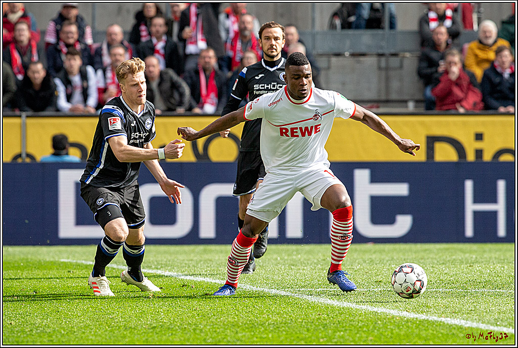 Fussball 2.Bundesliga, 1.FC Koeln - DSC Arminia Bielefeld, 09.03.2019