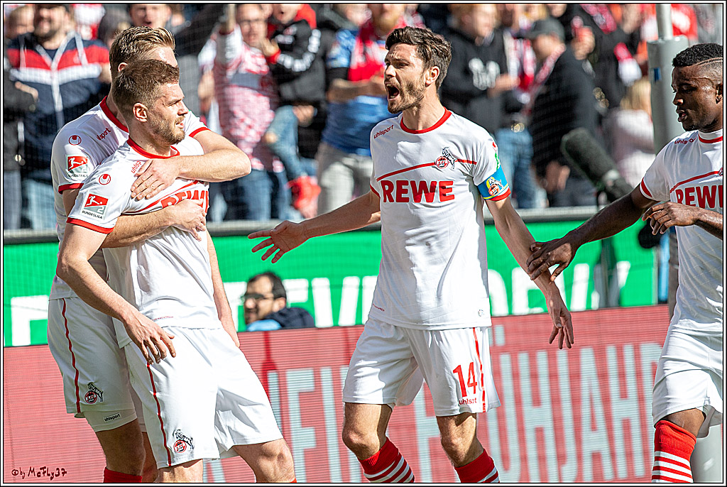 Fussball 2.Bundesliga, 1.FC Koeln - DSC Arminia Bielefeld, 09.03.2019