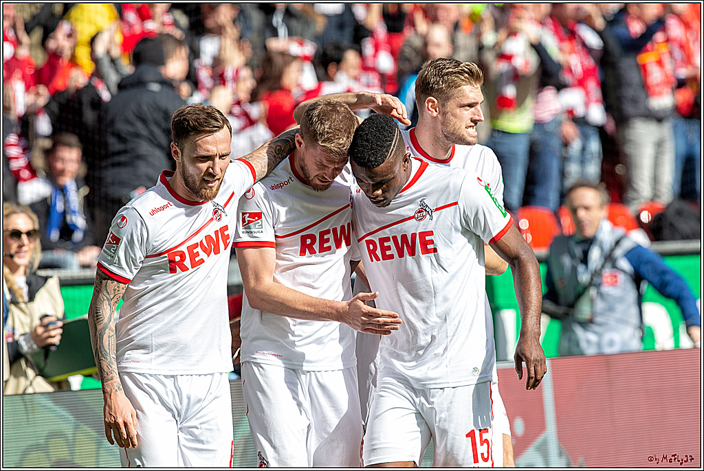 Fussball 2.Bundesliga, 1.FC Koeln - DSC Arminia Bielefeld, 09.03.2019