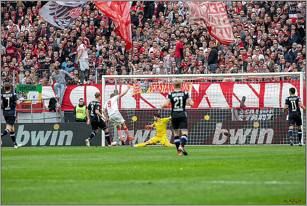 Fussball 2.Bundesliga, 1.FC Koeln - DSC Arminia Bielefeld, 09.03.2019