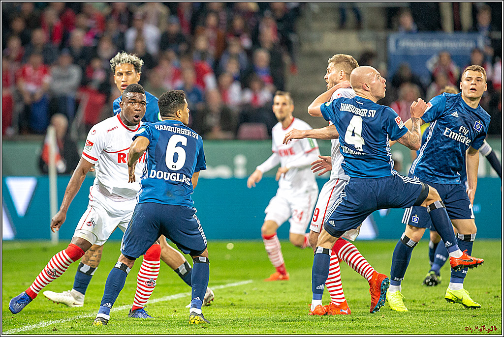 Fussball 2.Bundesliga, 1.FC Koeln - Hamburger SV , 15.04.2019