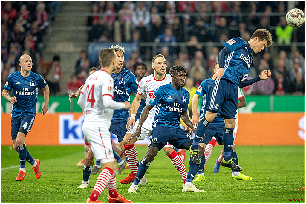 Fussball 2.Bundesliga, 1.FC Koeln - Hamburger SV , 15.04.2019