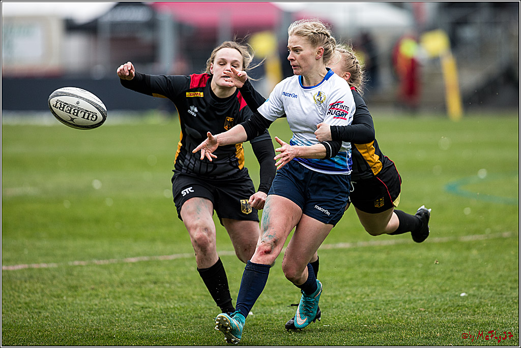 7er-Frauen Testspiel Rugby Deutschland - Finnland, 18.03.2018