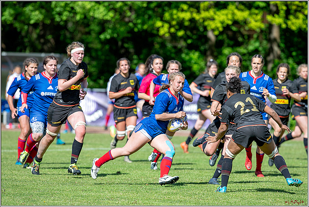 2019 - XV Women Championship, Russia- Germany, 04.05.2019